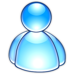 256x256 Msn Online Icons, Free Icons In Msn Messenger Aqua