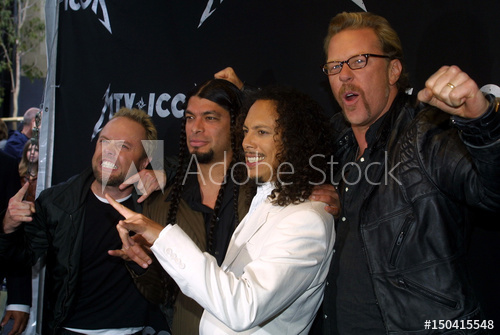 500x335 Metallica Arrives At Mtv Icon Event
