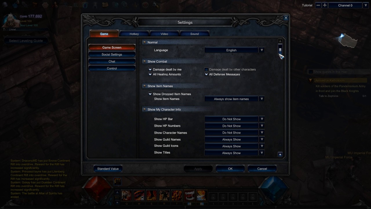 1280x720 How To Show Other Characters Guild Icons In Mu Legend