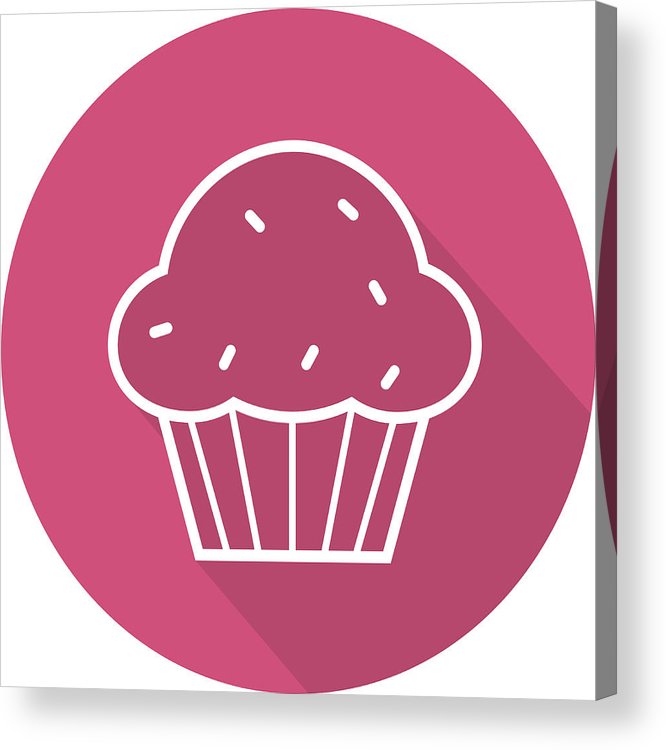 666x750 Muffn Acrylic Print