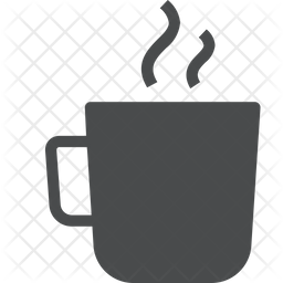 256x256 Coffee Mug Icon Of Glyph Style