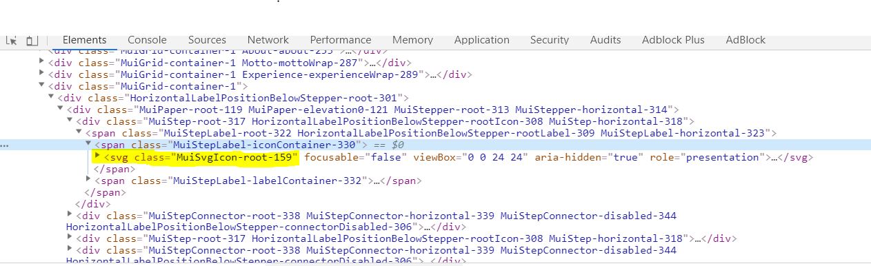 1263x386 Using Custom In Stepper Doesnt Get Mui Class Names Issue