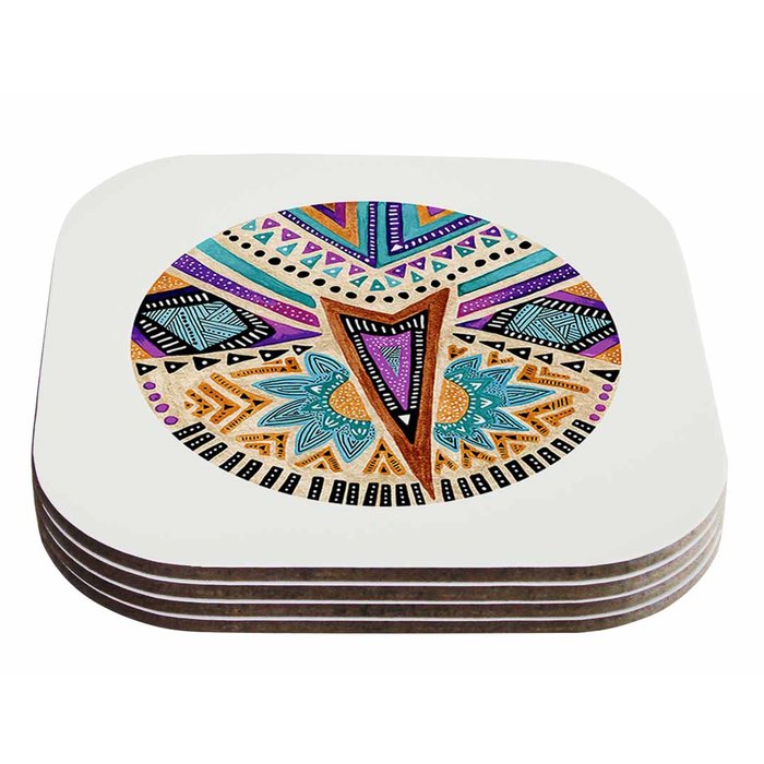 700x700 East Urban Home Pom Graphic Design 'multicultural Icon' Abstract