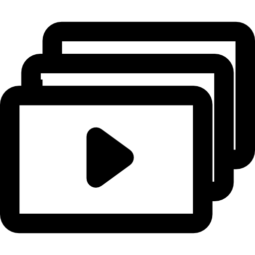 512x512 Multiple Screen Play Icons Free Download