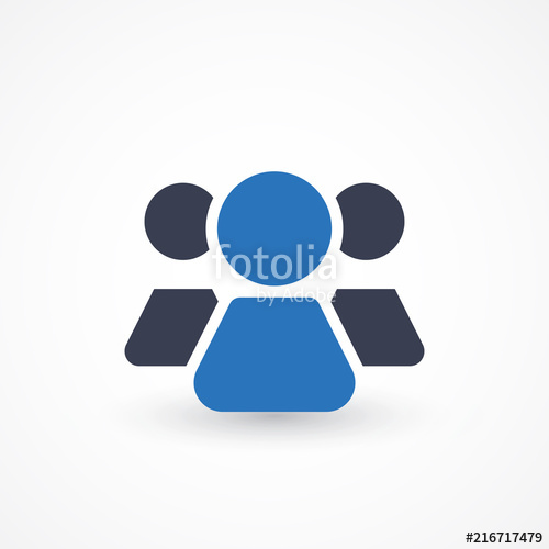 500x500 Group Of People Sign Icon User Group Network Ui Website