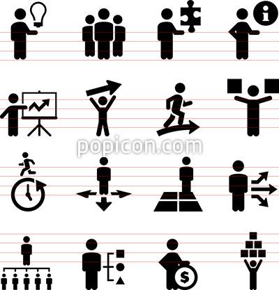 400x417 Business People Icons