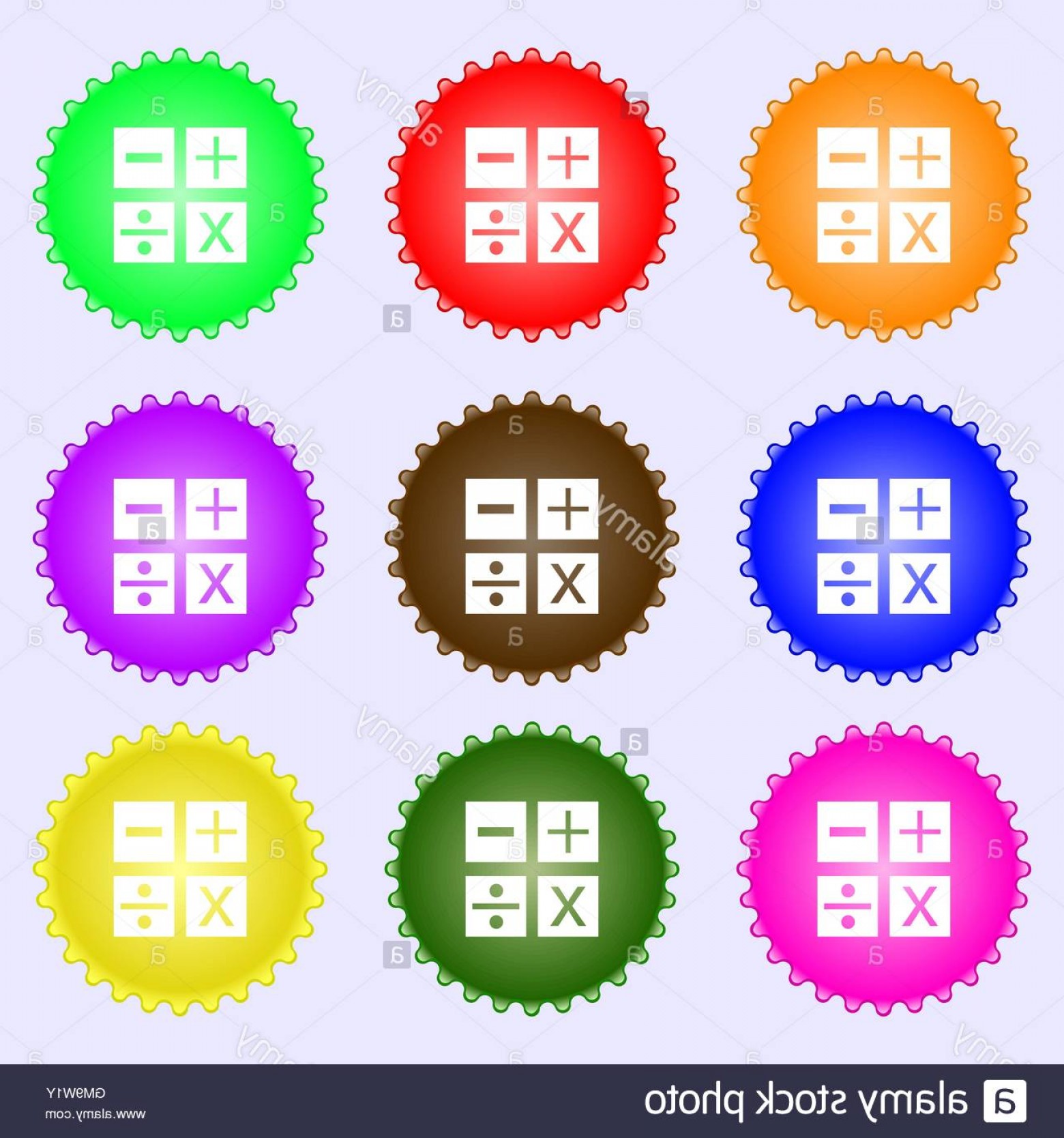 1560x1668 Stock Photo Multiplication Division Plus Minus Icon Math Symbol