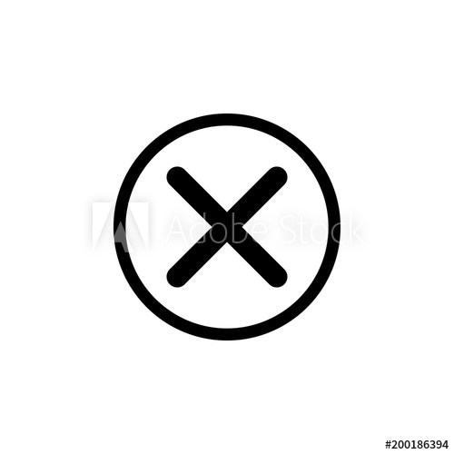 500x500 Multiplication Symbol Icon Element Of Simple Icon For Websites