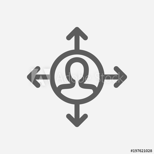 Multitasking Icon Line Symbol Isolated Vector Illustration 500x500 Multitasking Icon Line Symbol Isolated Vector Illustration