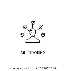 Multitasking Concept Line Icon Simple Element Illustration 260x280 Multitasking Concept Line Icon Simple Element Illustration