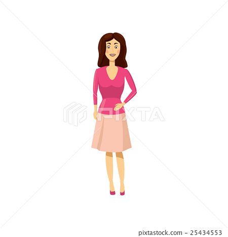 450x468 Mom Icon In Cartoon Style