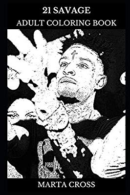 266x400 Savage Adult Coloring Book Mumble Rap And Hip Hop Legend