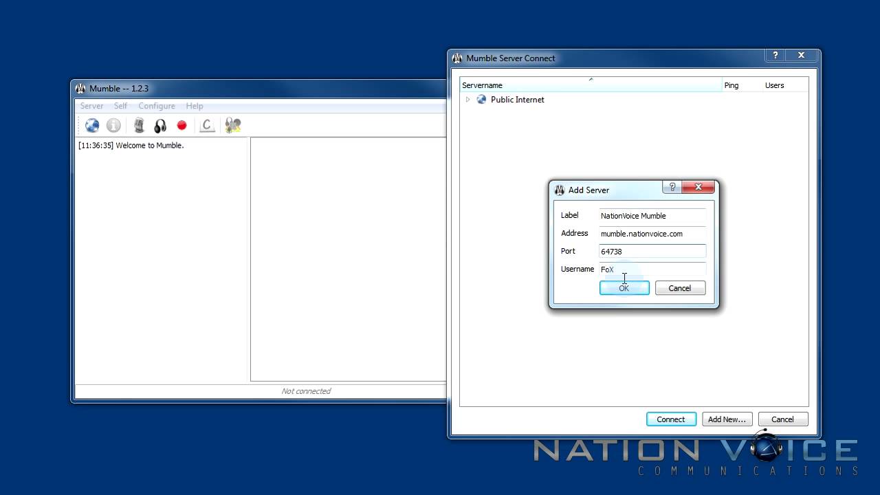 1280x720 Mumble Setup Guide