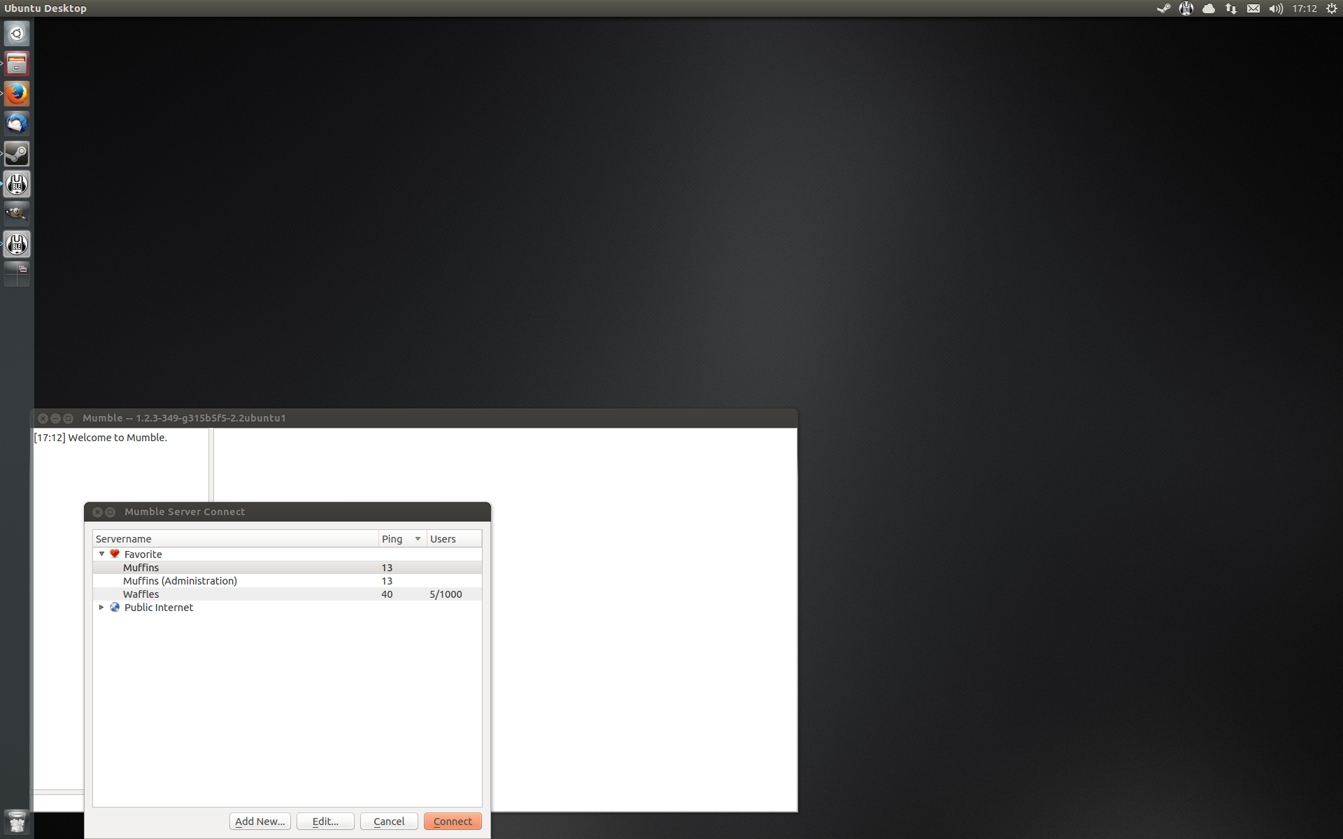 1920x1200 Mumble Does Not Stick To Locked Icon On The Ubuntu Launcher