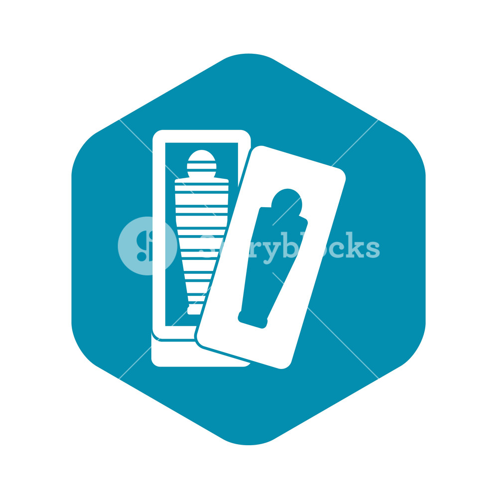 1000x1000 Mummy In Sarcophagus Icon Simple Illustration Of Mummy