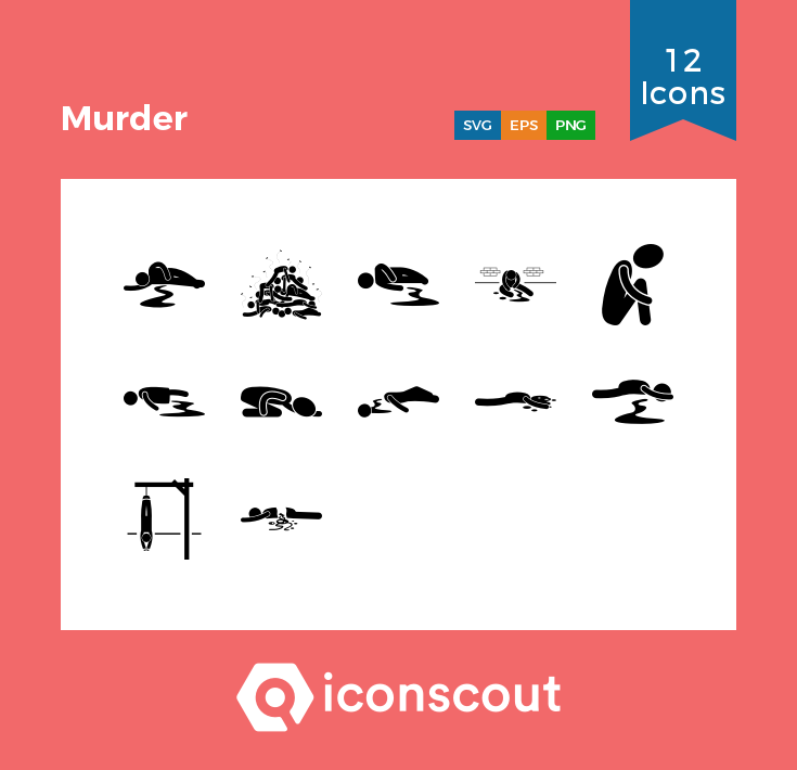 735x710 Murder Icon Pack