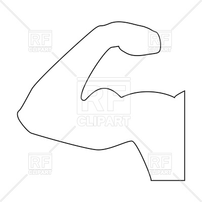 400x400 Strong Arm Icon Vector Image Of Sport And Leisure