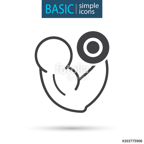 500x500 Sport Equipment Simple Muscle Icon Stock Image And Royalty Free