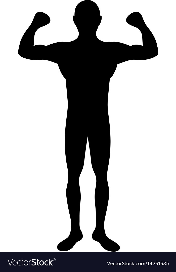 700x1080 Huge Collection Of 'silhouette Muscle Man' Download More Than