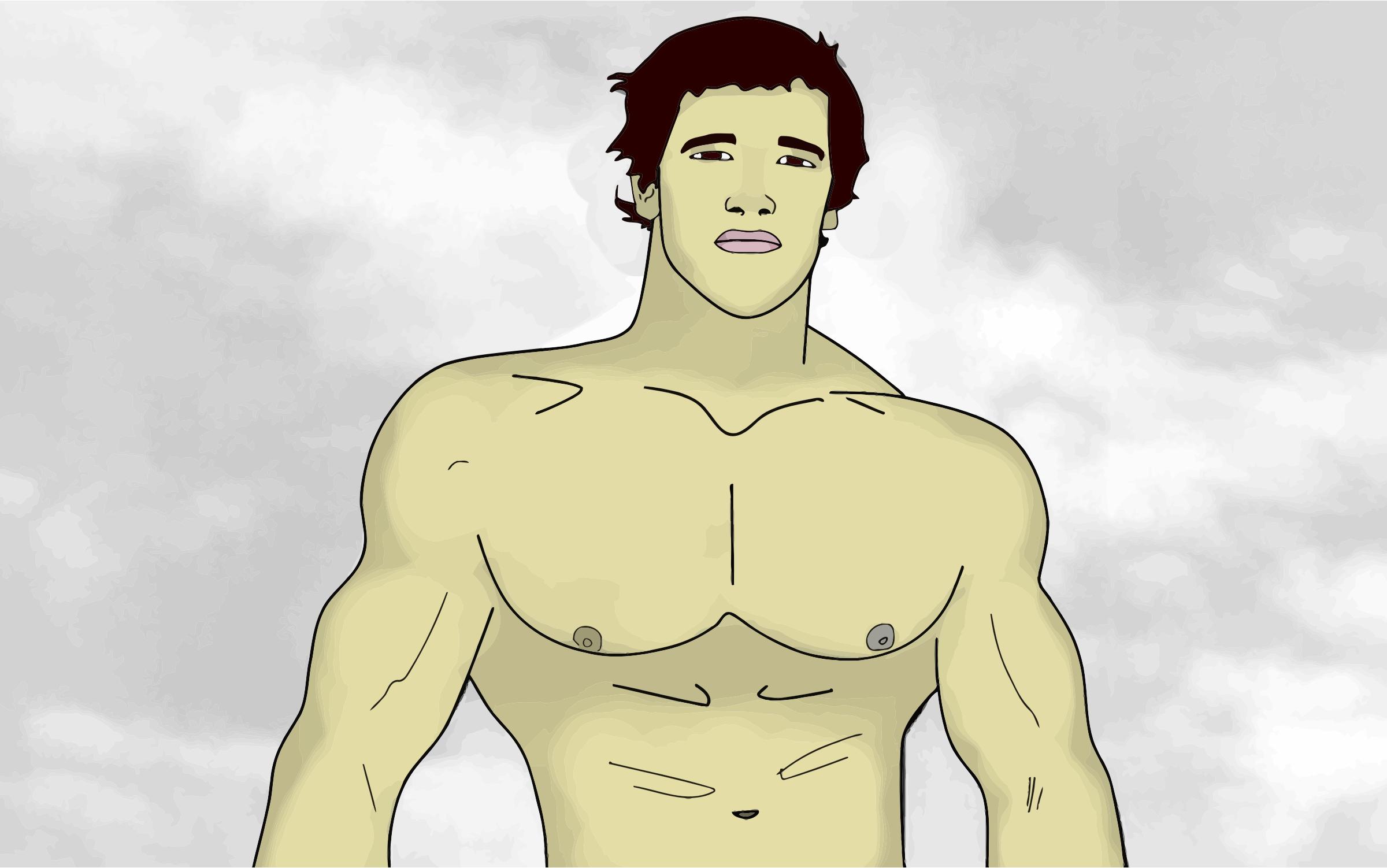 2400x1502 Muscular Man Icons Png