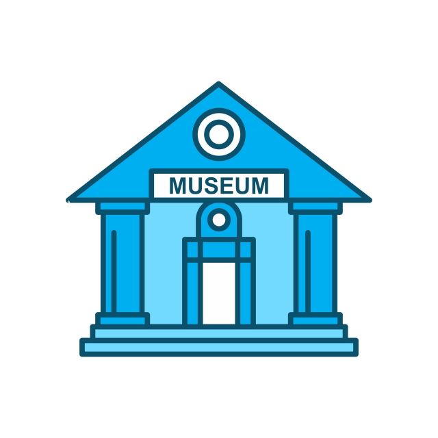 640x640 Museum Icon For Personal And Commercial Use, Building