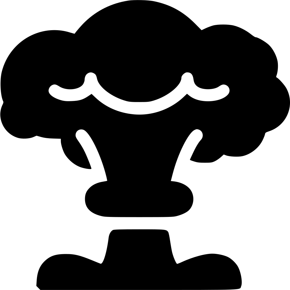 981x980 Mushroom Cloud Png Icon Free Download