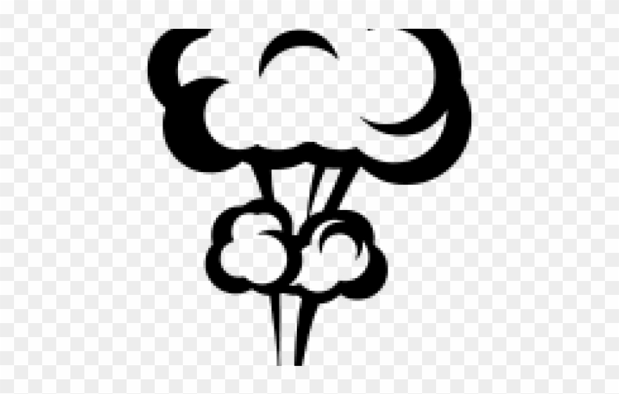 880x561 Drawn Explosion Mushroom Cloud Clipart