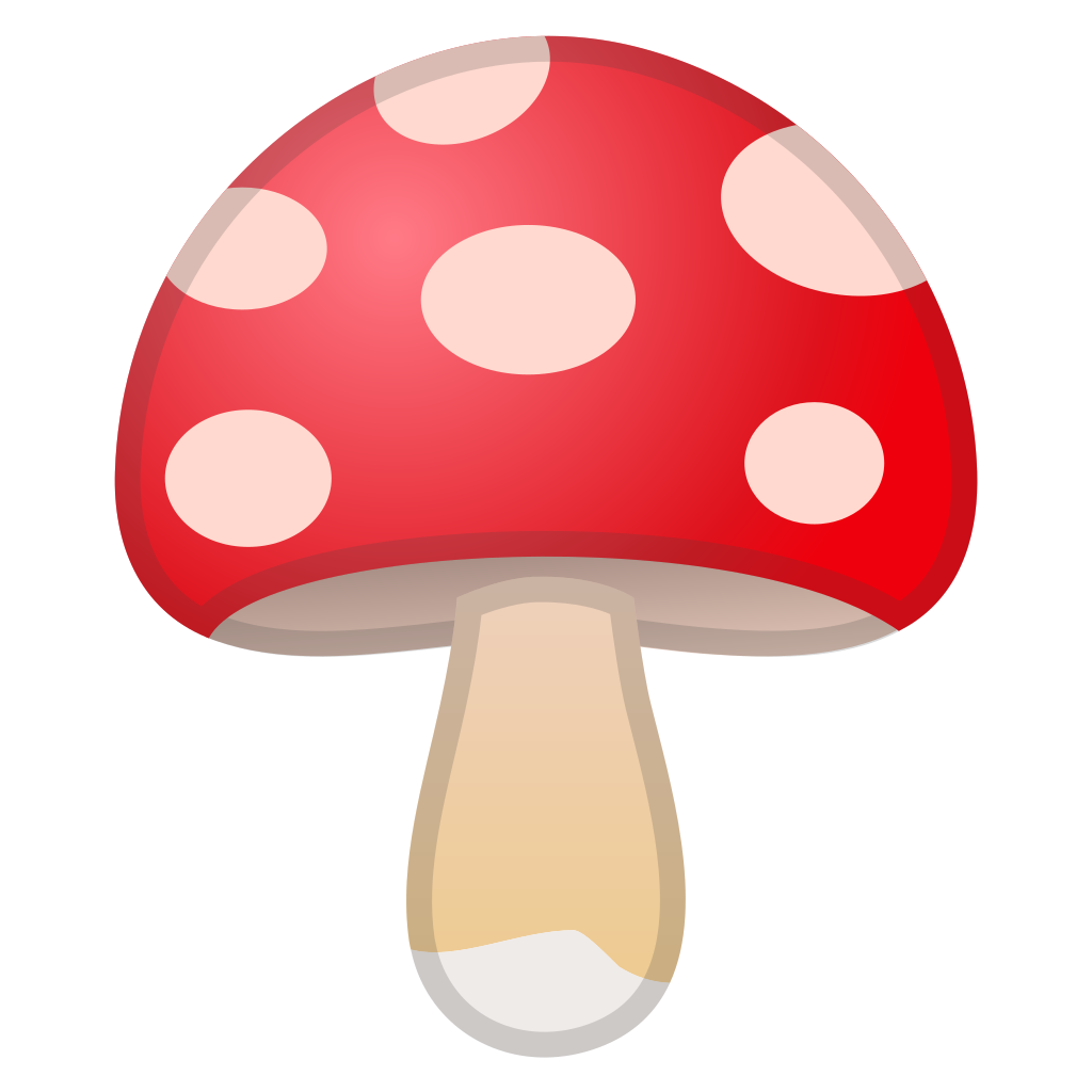 1024x1024 Mushroom Icon Noto Emoji Food Drink Iconset Google