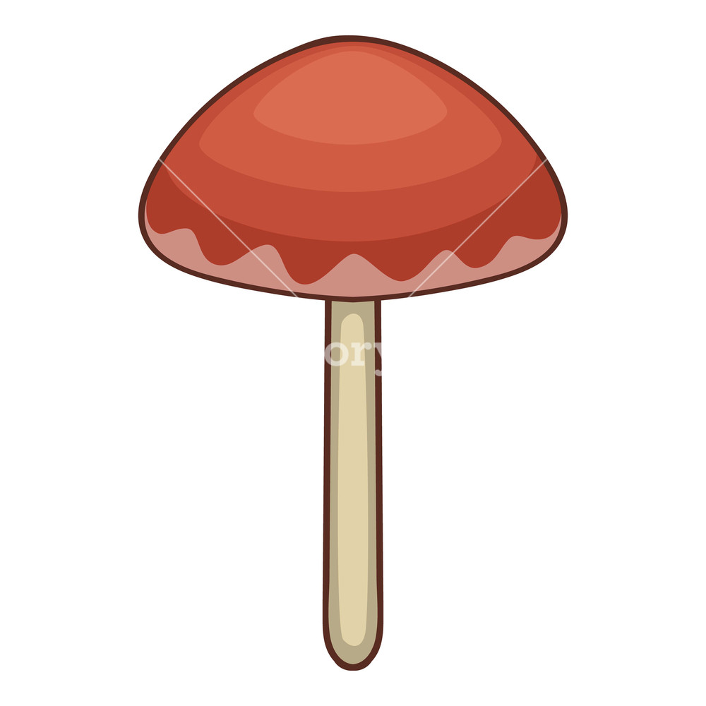 1000x1000 Suillus Mushroom Icon Cartoon Illustration Of Suillus Mushroom