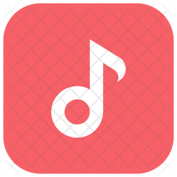 256x256 Music App Icon Of Flat Style