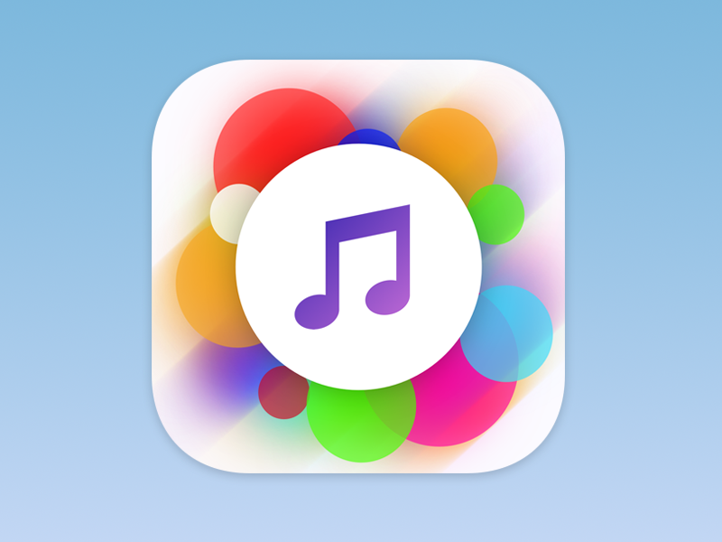 800x600 Music App Icon Mobile Ui Examples App Icon, Music App, App