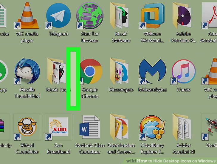 728x549 How To Hide Desktop Icons On Windows Steps