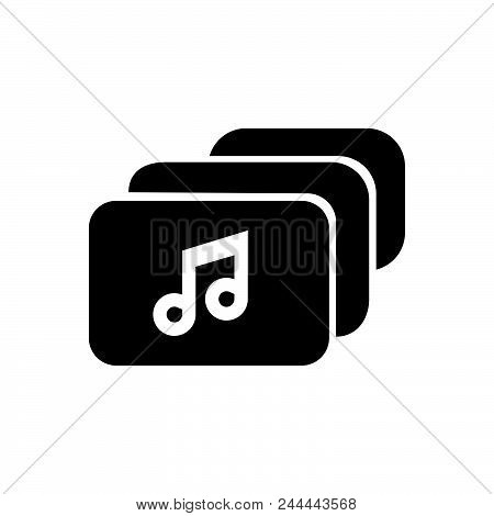 Music Vector Icon On White Background Music 450x470 Music Vector Icon On White Background Music