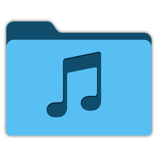 512x512 Music Folder Icon