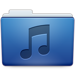 256x256 Music Folder Icon