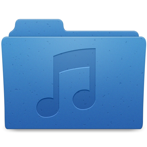 512x512 Music Folder Icon