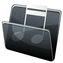 256x256 Music Folder Icon Download Hydro Pro Icons Iconspedia
