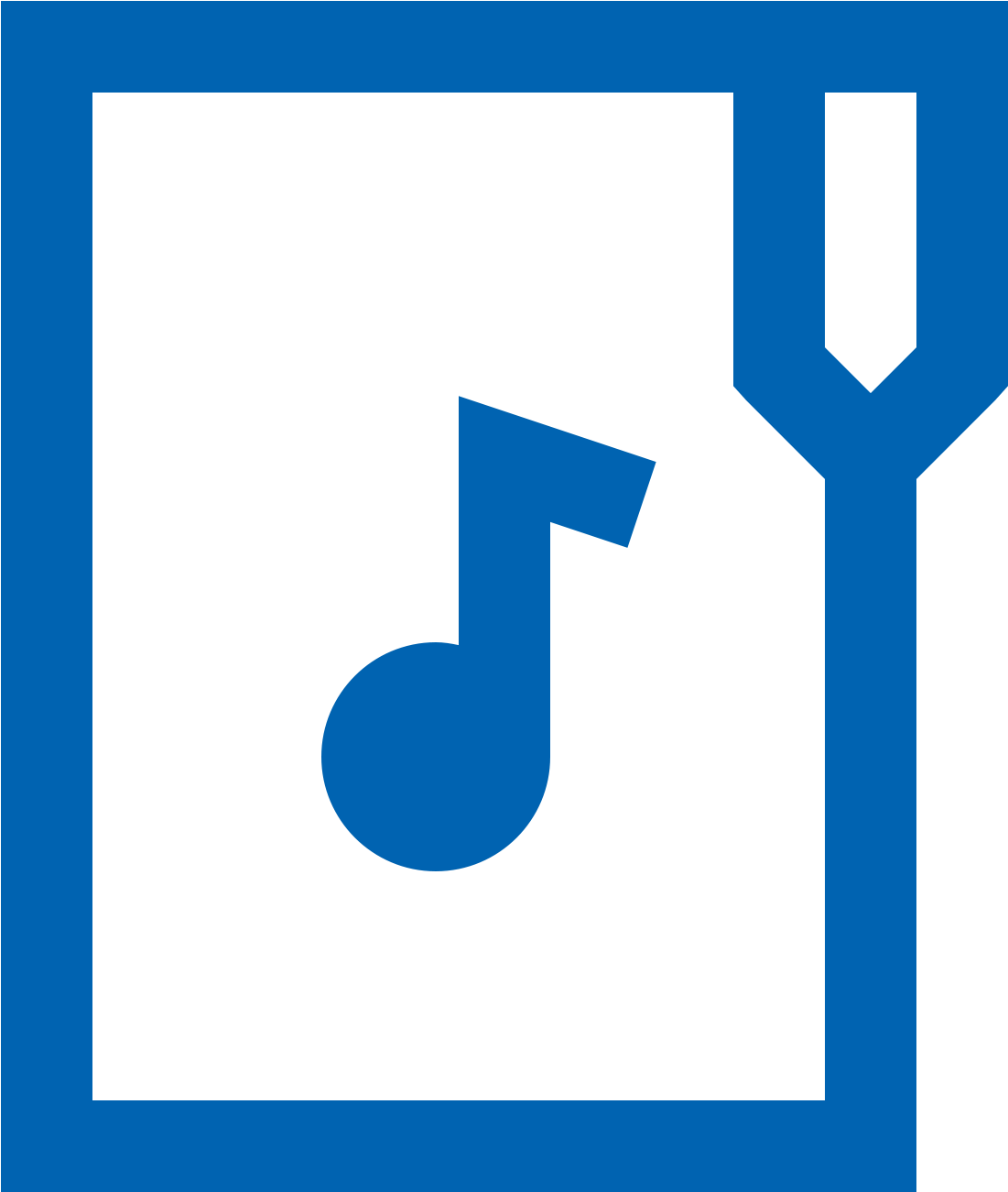 1101x1301 Music Folder Icon Download