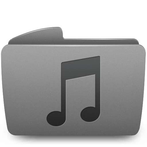 512x512 Folder, Music Icon