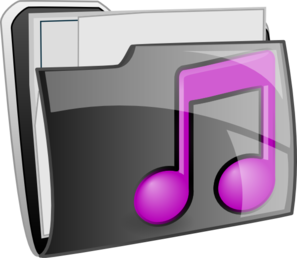297x258 Music Folder Icon Clip Art
