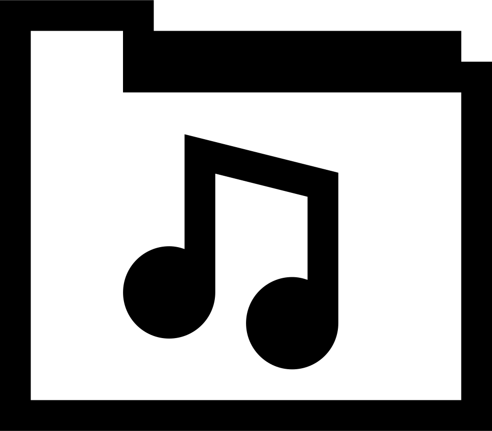 980x858 Music Folder Png Icon Free Download