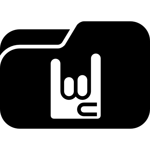 512x512 Rock Music Folder Icons Free Download