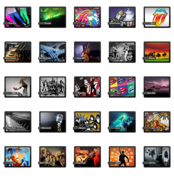 600x619 Music Genre Icons Free Icon Packs Ui Download