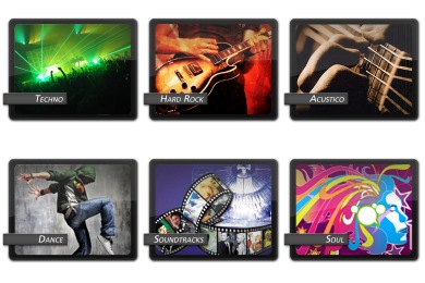 390x260 Music Genre Iconset