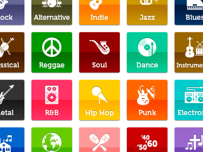 400x300 Music Icons