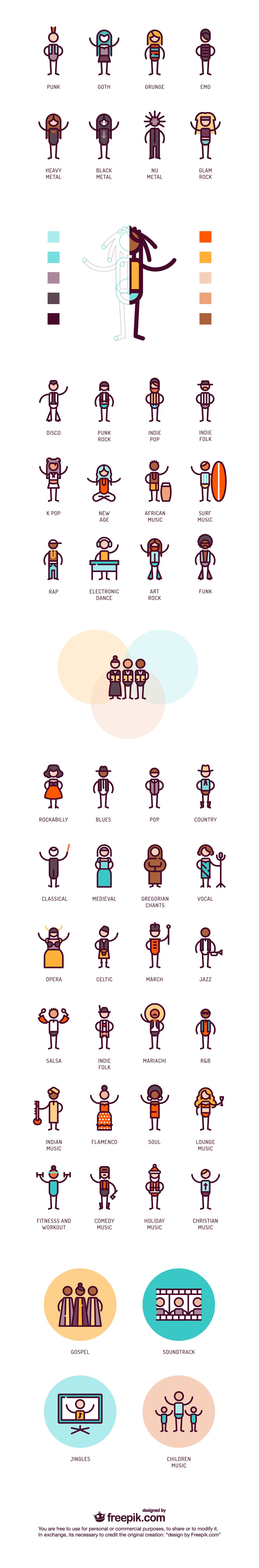 1000x6059 Musical Genres Free Icon Pack Icons Free Icon Packs, Icon