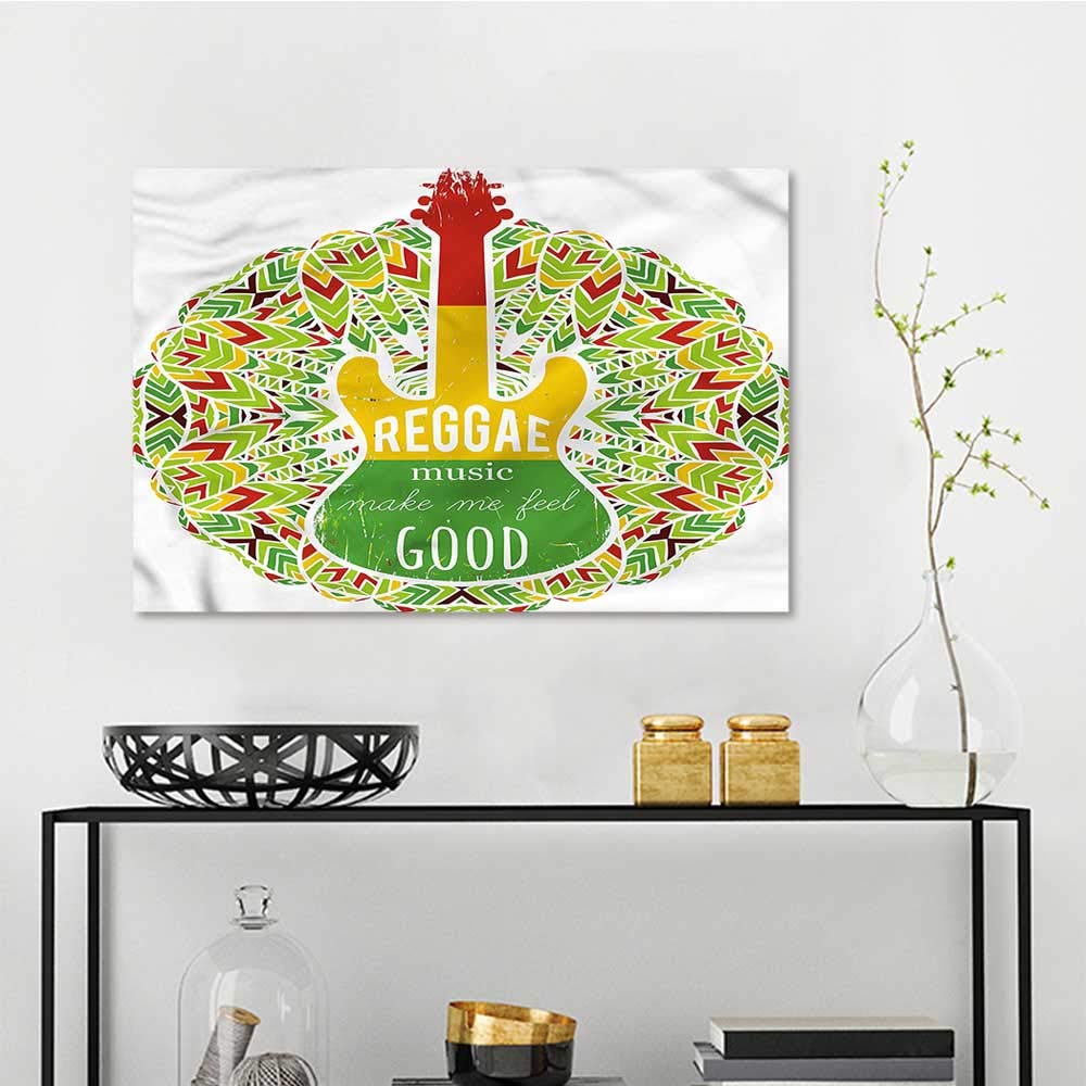 1000x1000 Rasta Abstract Oil Paintings Reggae Music