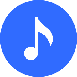 256x256 Music Quaver Icon Flat