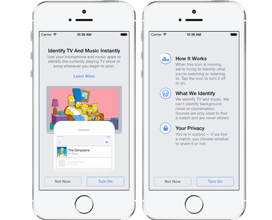 Facebook Launches Shazam Like Music Id Feature 560x452 Facebook Launches Shazam Like Music Id Feature