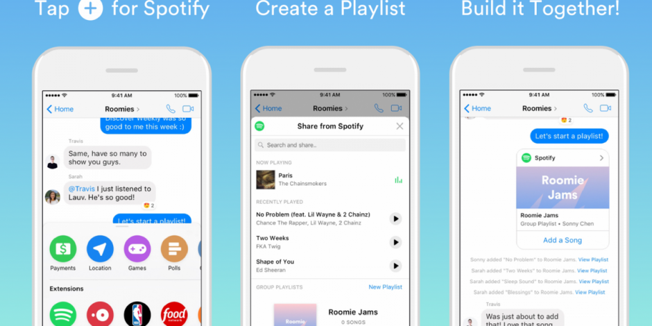 940x470 Spotify Builds Collaborative Playlist Tool For Facebook Messenger